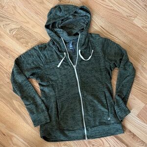 Women’s Mountain Hardwear Olive Zip-Up Jacket